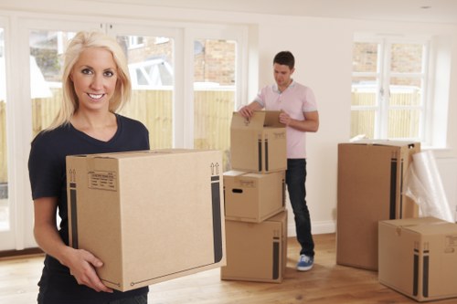 Professional packing services for an Islington home move