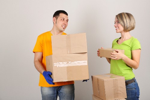 Local man and van team handling a small move in Islington