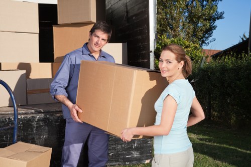 Commercial moving support for offices in Islington